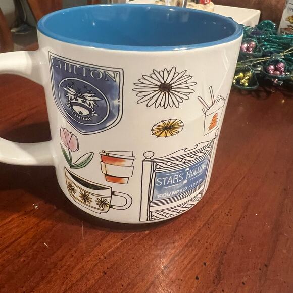 Gilmore Girls Stars Hollow Coffee Cups Set of 2 Luke's Dinner Dragonfly Inn - Picture 12 of 13